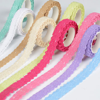Fabric lace tape lace cotton tape lace tape bilateral lace tape DIY