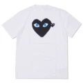 C023 black heart blue eyes