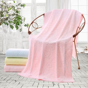 Manufacturer Wholesale Fine Fiber Adult Bath Towel Beach Large Bath Towel Nano Soft Absorbent Gift Bath Towel Logo