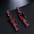 Rose Red Silver Needle