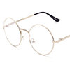 Jett 3048 Harry Potter same style large round frame plain glasses metal retro Prince glasses men's and women's glasses frame