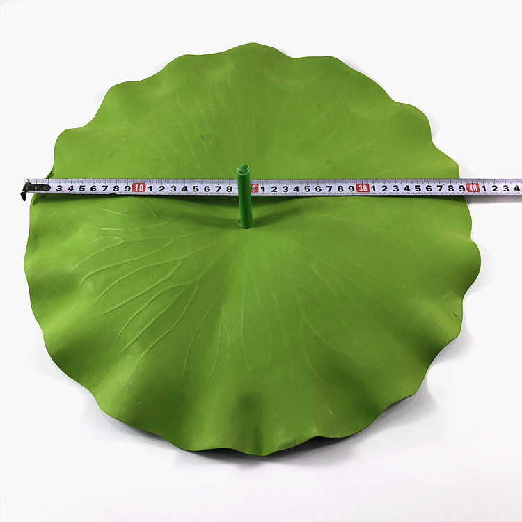 仿真荷叶莲叶EVA浮水荷花水池鱼缸池塘造景装饰表演道具厂家直供