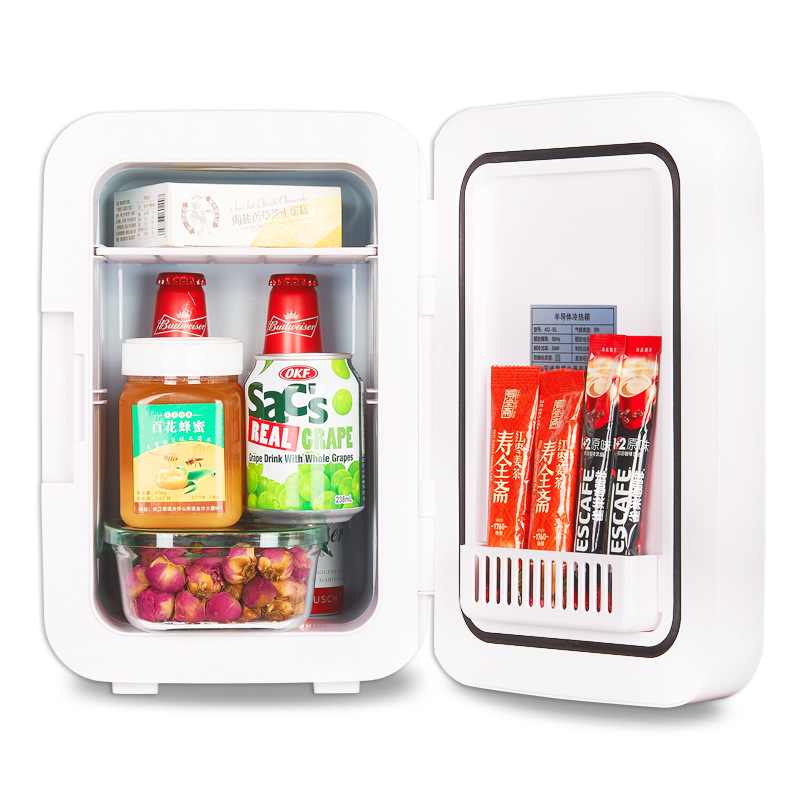 Somete 8L Digital Display Car Home Dual-Use Mini Refrigerator Dormitory Insulin Refrigerator Small Refrigerator Home