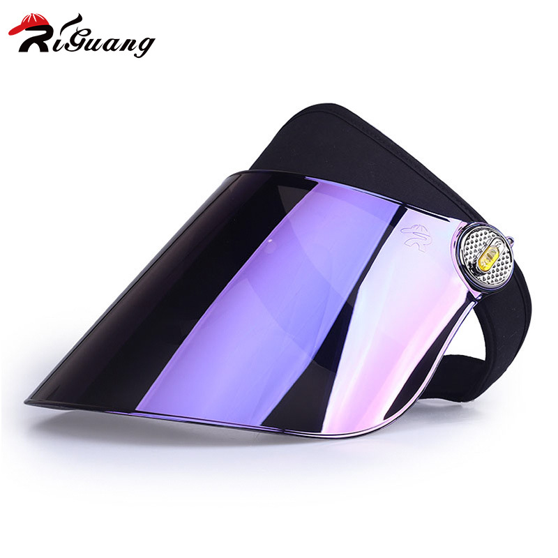 遮阳帽女士遮脸百搭防晒防紫外线空顶帽户外活动骑车电动车遮阳帽