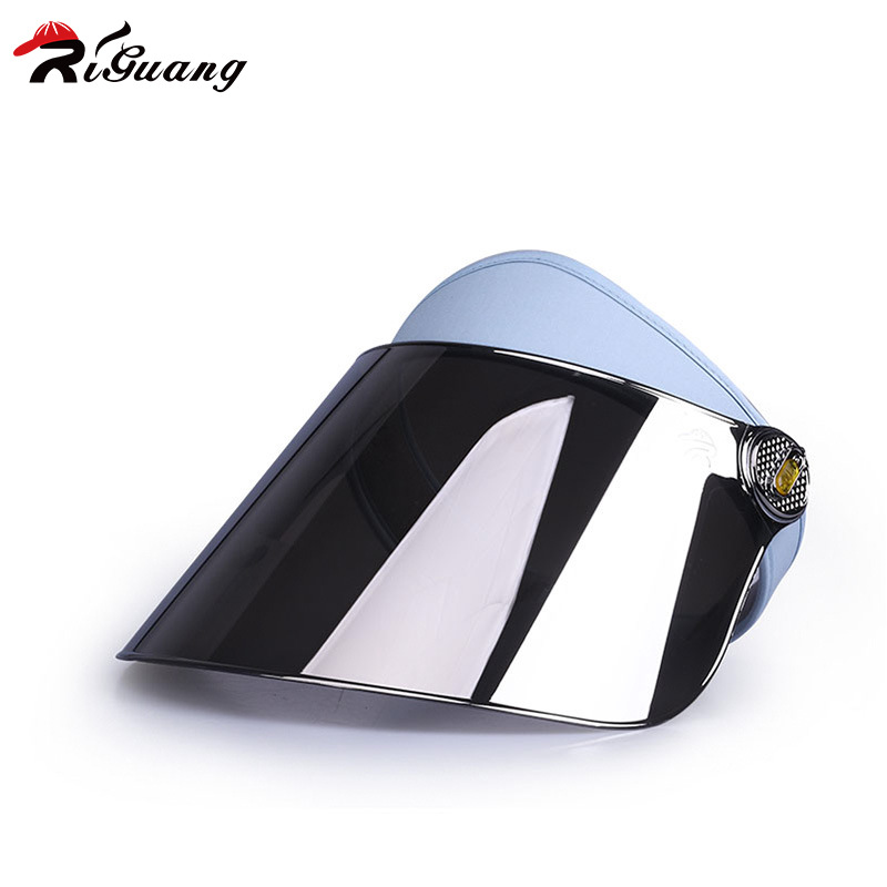 遮阳帽女士遮脸百搭防晒防紫外线空顶帽户外活动骑车电动车遮阳帽