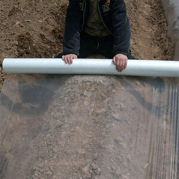 3 Silk White Mulch Film Engineering Construction Film Maintenance White Film Greenhouse Vegetable Insulation Planting Transparent Film Shanghai Spot