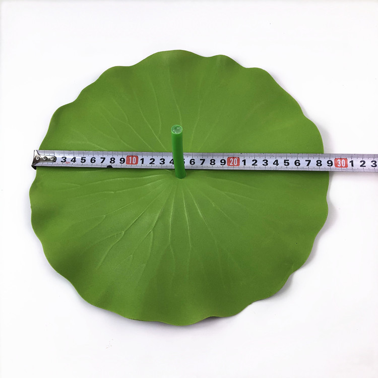 仿真荷叶莲叶EVA浮水荷花水池鱼缸池塘造景装饰表演道具厂家直供