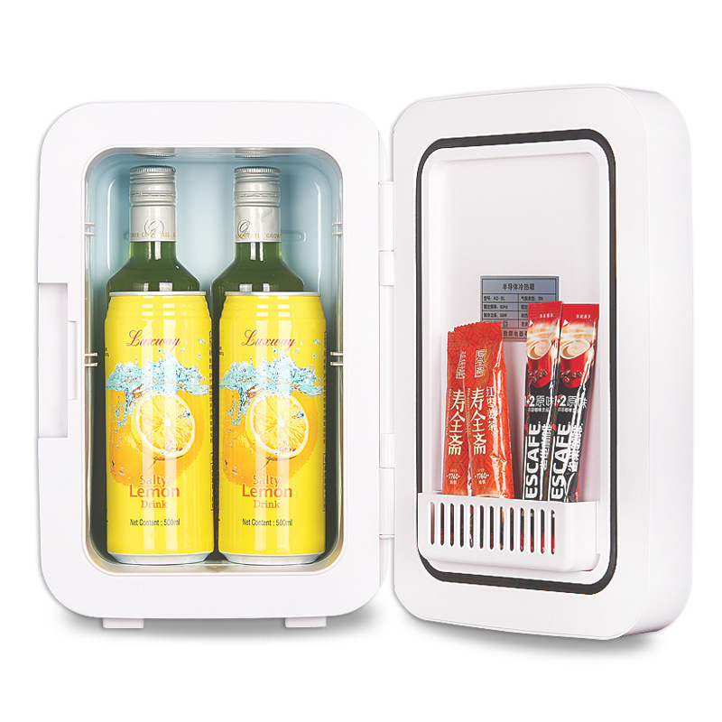 Somete 8L Digital Display Car Home Dual-Use Mini Refrigerator Dormitory Insulin Refrigerator Small Refrigerator Home