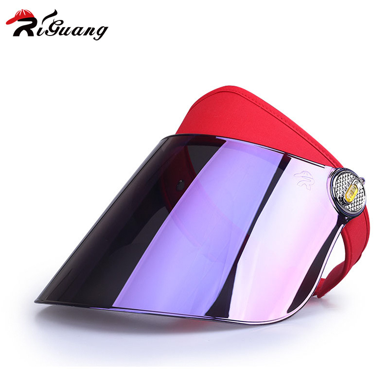 遮阳帽女士遮脸百搭防晒防紫外线空顶帽户外活动骑车电动车遮阳帽