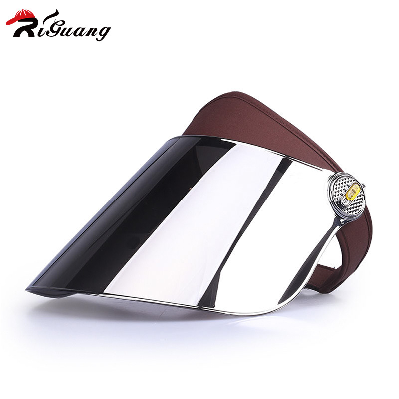 遮阳帽女士遮脸百搭防晒防紫外线空顶帽户外活动骑车电动车遮阳帽