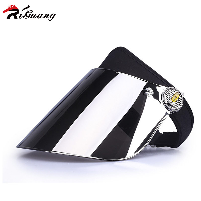 遮阳帽女士遮脸百搭防晒防紫外线空顶帽户外活动骑车电动车遮阳帽