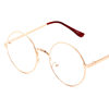 Jett 3048 Harry Potter same style large round frame plain glasses metal retro Prince glasses men's and women's glasses frame