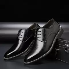 Dropshipping 2024 New Creative Trendyy Large Size Men's Shoes Business Formal Shoes Spring Export Leather Shoes