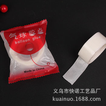 Sticky balloon glue point wedding supplies seamless dispensing Children DIY transparent seamless removable glue point 100 tablets