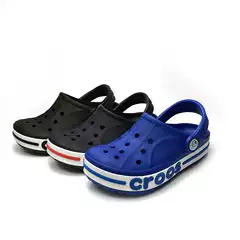 2025 New Croc Shoes Little Beiyaka Luo Ban Summer Non-Slip Soft Bottom Baby Sandals Women's Beach Sandals
