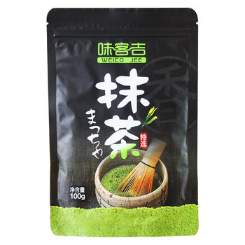 Weikeji matcha powder 100g green tea powder milk tea ice cream bread cake Japanese steamed green baking raw materials