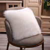 Cross-border European-style white plush pillow case imitation wool cushion sofa waist bed fox fur pillow spot