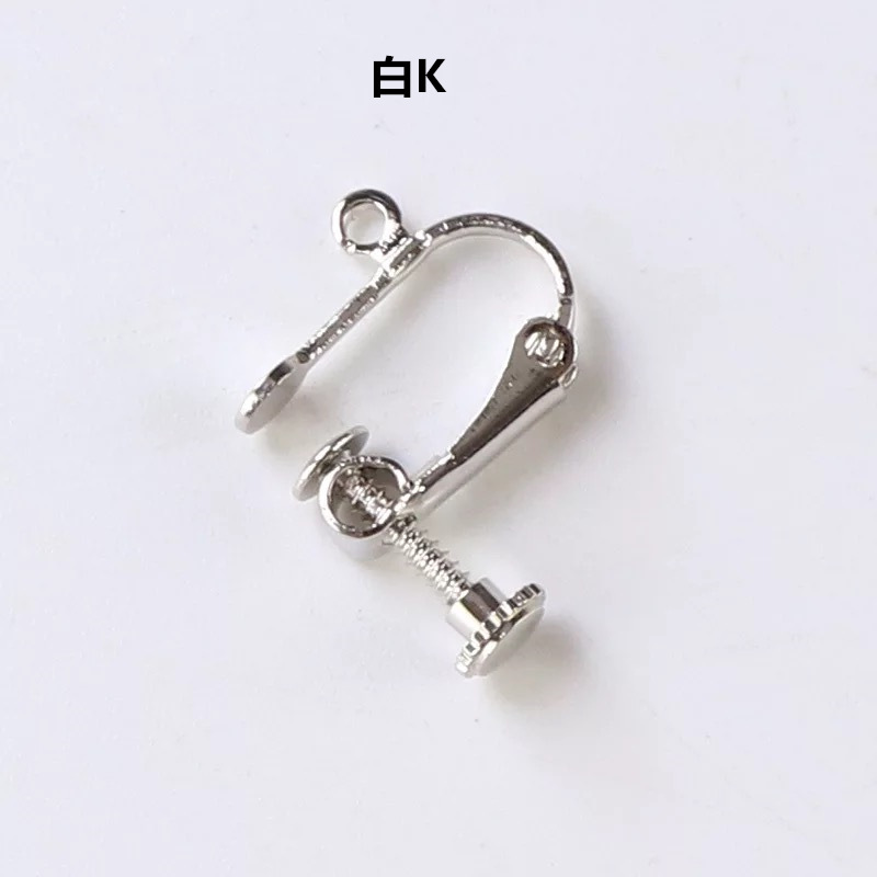 螺丝耳夹耳饰 无耳洞复古耳钉螺旋耳环配饰 diy饰品配件厂家批发