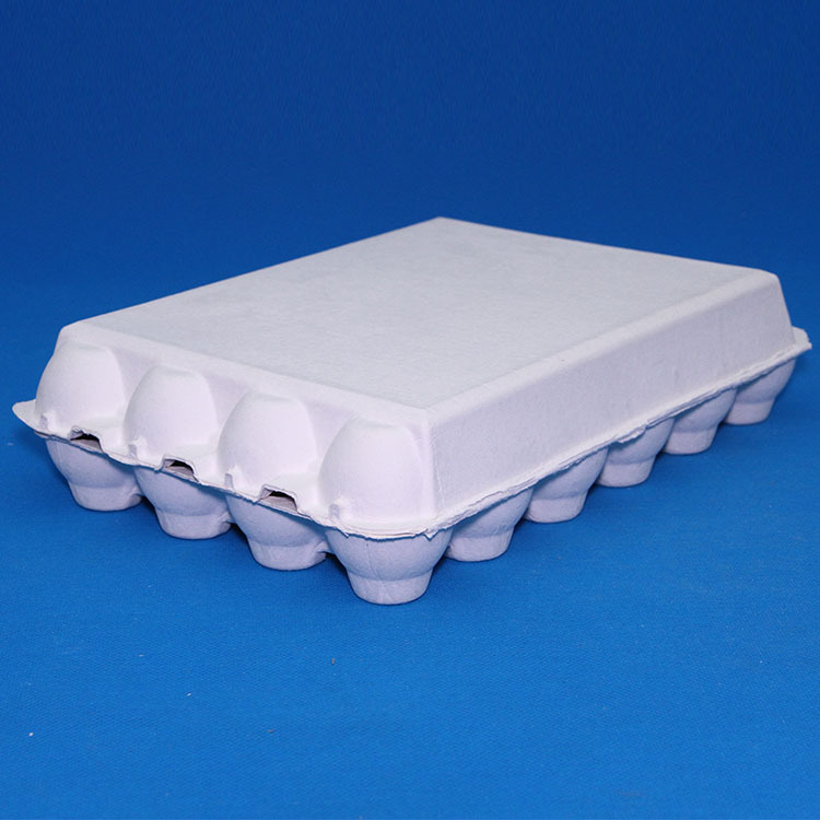 Egg Tray Paper Pulp Egg Carton Packaging Box Shockproof Express Paper Tray Factory Direct Supply