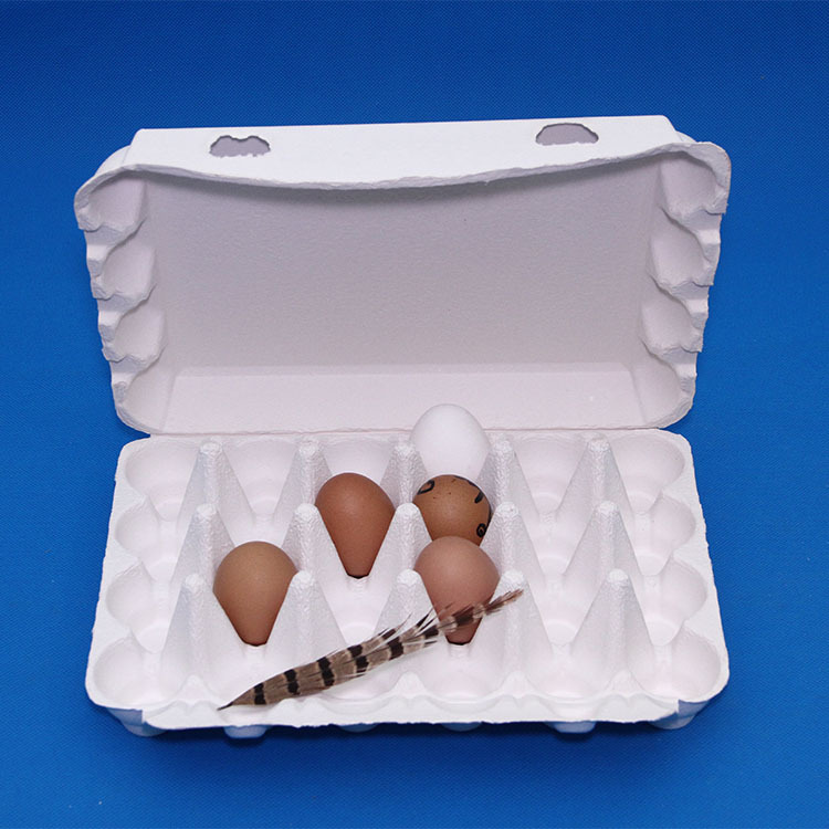 Egg Tray Paper Pulp Egg Carton Packaging Box Shockproof Express Paper Tray Factory Direct Supply