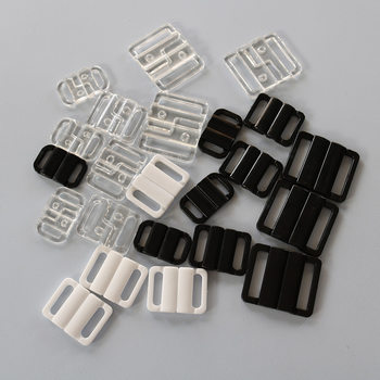 Ready Supply of Plastic Buckles and Buckles 1-2.5cm Swimsuit Intimates Transparent Plastic Buckles Bra Adjustment Buckle