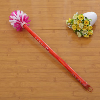 Source wooden rod handle yuan toilet brush long handle toilet brush toilet cleaning toilet brush Yiwu spot wholesale