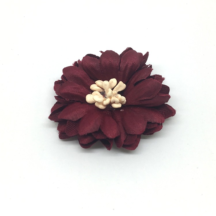 布艺花朵 diy发饰材料服装鞋花草帽子饰品辅料配件超美4CM小雏菊