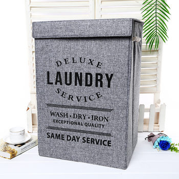 Amazon Household foldable laundry basket laundry basket organizing box fabric laundry basket factory direct sales