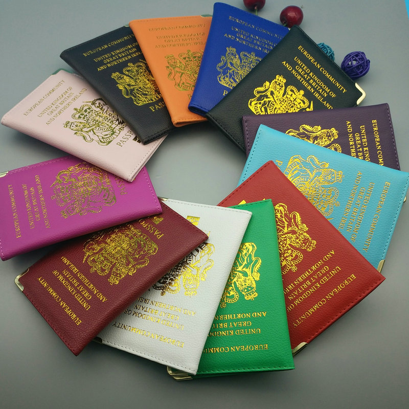 Macaron Foreign Trade Passbook Holder Passbook Holder in stock Multi-function ID Holder Card Holder Cross-border in stock