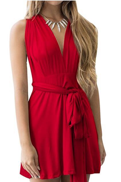 Sleeveless Backless Dress Elegant Design Lightweight Fabric Summer Style Perfect for Parties and Events Wholesale