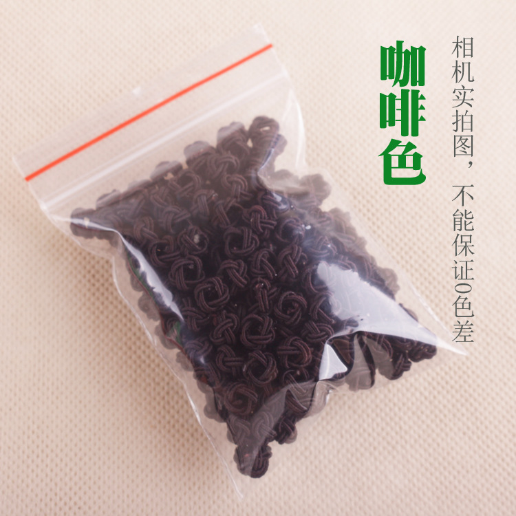手编菠萝球菠萝扣菠萝结 纽扣结手链项链绳收尾扣diy饰品配件批发