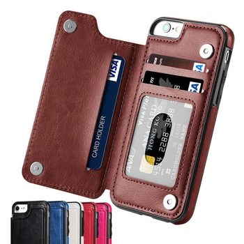 Apple Iphone17 Mobile Phone Case Is Suitable for Xsmax Crazy Horse Pattern Leather Protective Case S9P Protective Case Mobile Phone Leather Case
