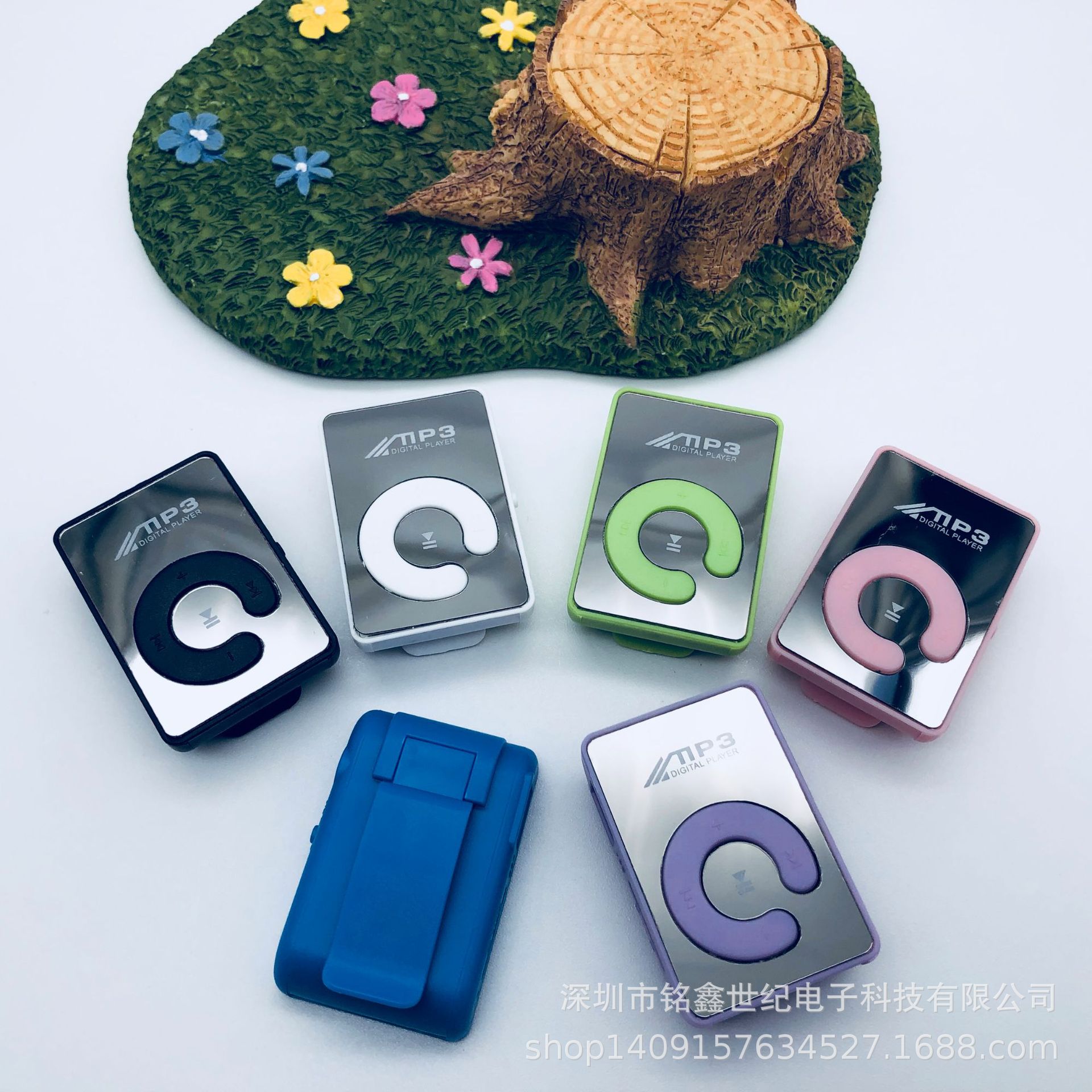 C key mirror card mp3 student Walkman portable Clip mp3 music player factory wholesale mp3