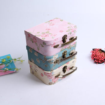 Wedding companion snack gift box portable three-piece box flower box candy box baby set gift box