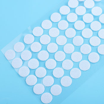 Factory Direct supply adhesive Velcro 1cm 1.5cm round square buckle buckle adhesive