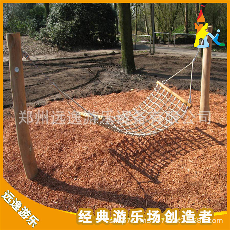 Ecological Leisure and Sightseeing Agriculture Children's Entertainment Facilities Locust Wood Swing Solid Wood Multi-Person Swing Manufacturer