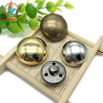 DIY button button exclusive sale New lace copper leather buckle high-end metal retro style shield bronze