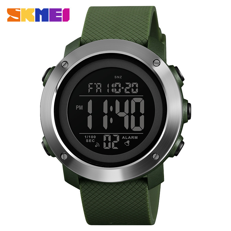Shimei's best-selling countdown electronic watch for male students. Factory direct supply for men's multi-functional dual display sports watch.