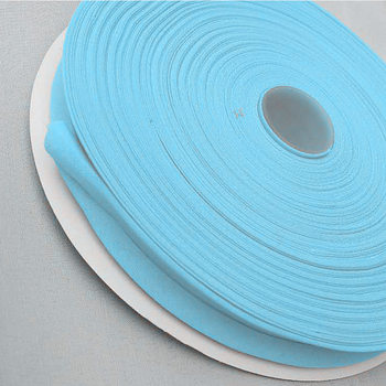 Yiwu factory direct folding polyester cotton multi-color edging belt 15MM roll edging strip to sample custom