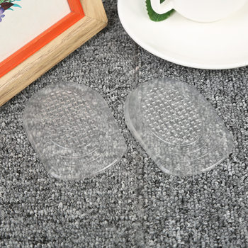 High heels back Palm pain foot protection half code pad invisible U pad anti-wear non-slip wear-resistant soft heel pad wholesale