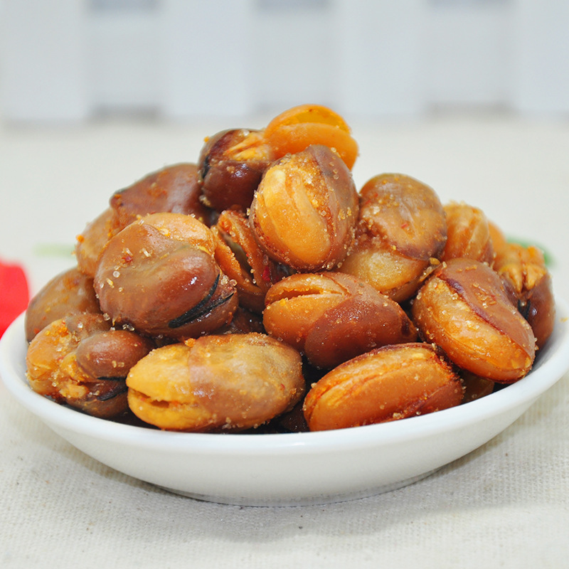 Production wholesale broad bean orchid bean casual snacks wine snacks specialty crispy and delicious broad bean a bag of delivery