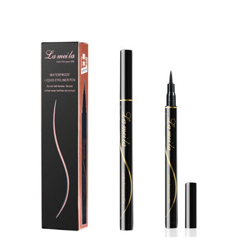 La Meera Eyeliner Long-lasting Waterproof Sweat-proof No Sizziness Big Eye Makeup Beginner Soft Head Eyeliner Makeup 786