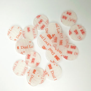 Original Dual Lock SJ3560 Transparent Mushroom Buckle Velcro Magic Velcro Die Cut Punching Round