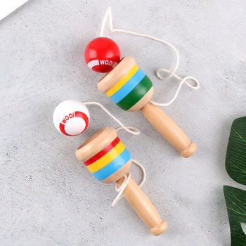 Skill Cup 0.035 Wd15 Sword Ball Hand-Eye Coordination Toy Traditional Game Competition Project Children's Kindergarten