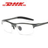 Explosive glasses frame Men's sports flat lens myopia aluminum magnesium half frame optical glasses frame 8177 glasses wholesale