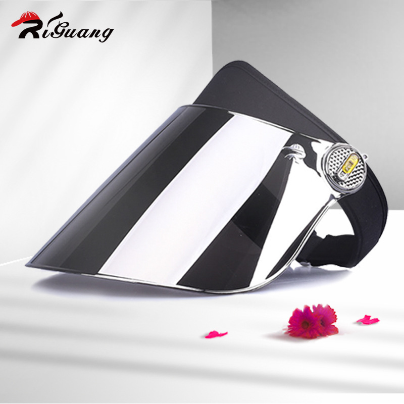 遮阳帽女士遮脸百搭防晒防紫外线空顶帽户外活动骑车电动车遮阳帽