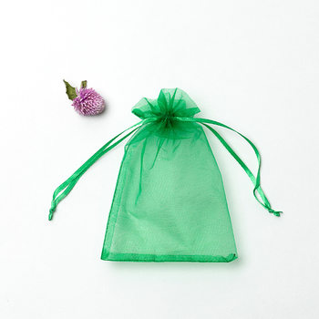 Manufacturer's Supply Drawstring Packaging Bag Gauze Bag Plain Solid Color Organza Bag Jewelry Wholesale Jewelry Fashion