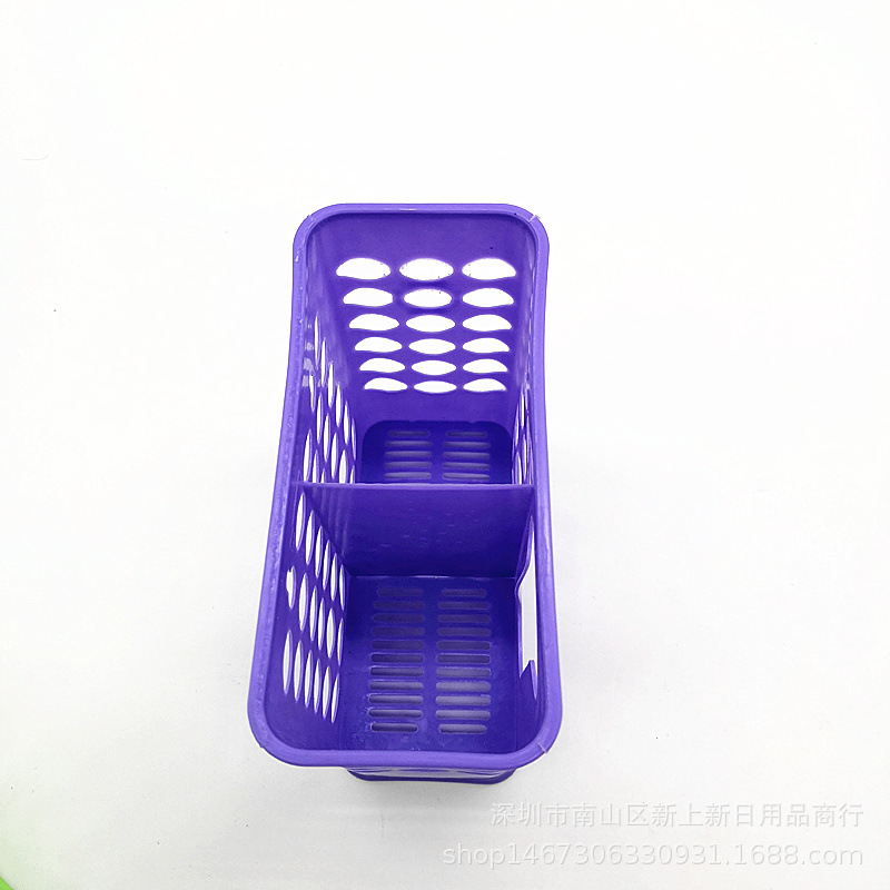 371 chopsticks tube plastic chopsticks cage double split multi-functional drain storage box two yuan supply spot wholesale
