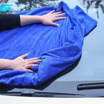Factory wholesale car wash towel car cloth car supplies absorbent thick fiber cloth towel support to set logo