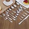 Cross-Border Stainless Steel Tableware Household Stainless Steel Knife, Fork, and Spoon 1010 Knife and Fork Set Western-Style Knife and Fork